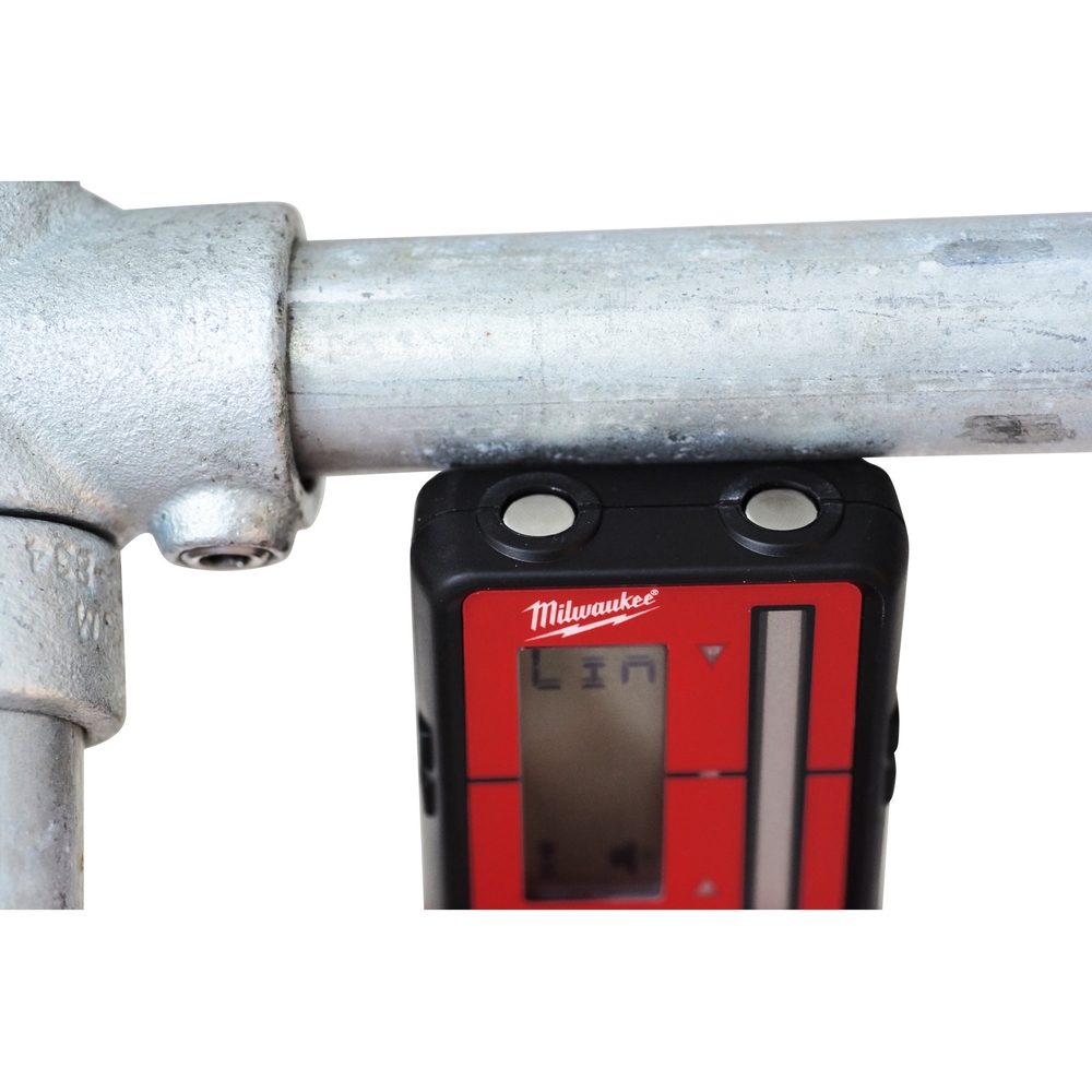 Cellule de réception MILWAUKEE LRD100 pour laser avec 100 m de portée, IP 67 - 4932479555