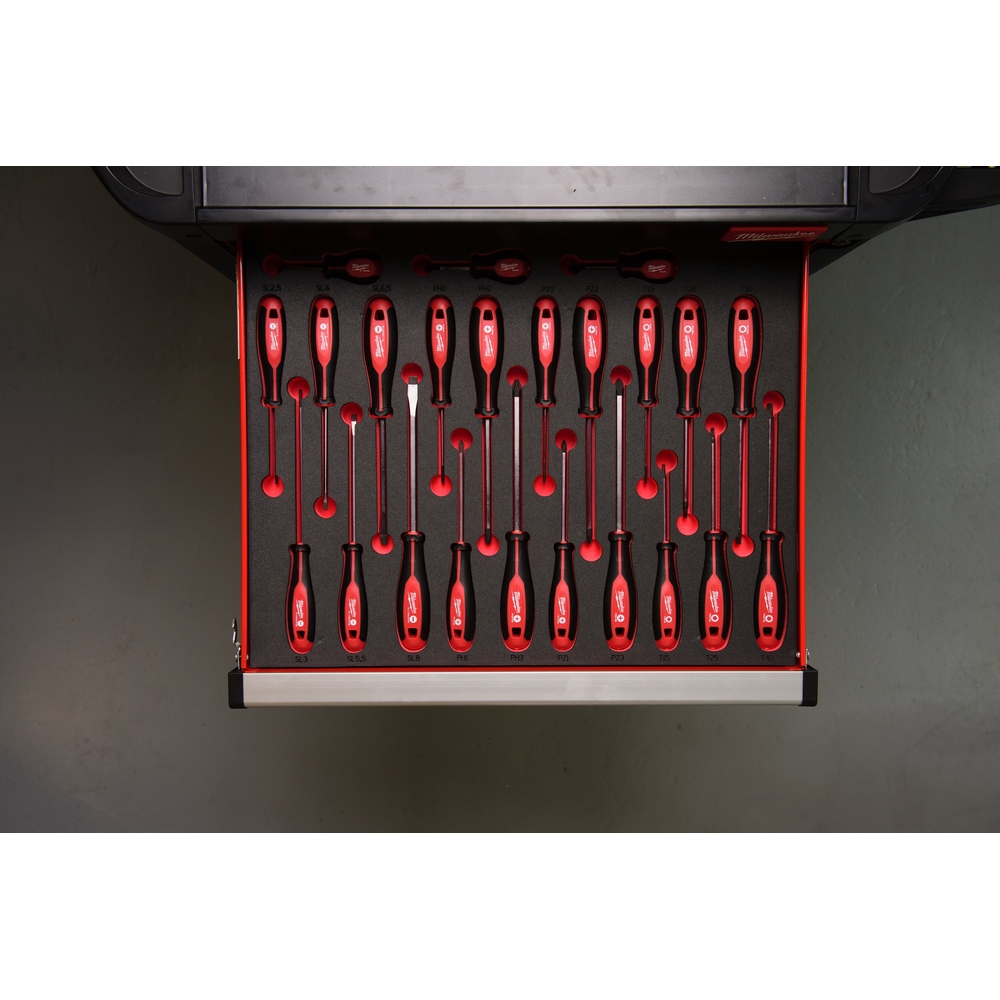 Module mousse tournevis trilobe 23 pcs MILWAUKEE ACCESSOIRES - 4932479830
