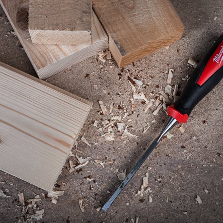 CISEAU À BOIS 6 MM - Clip brochable MILWAUKEE - 4932479892