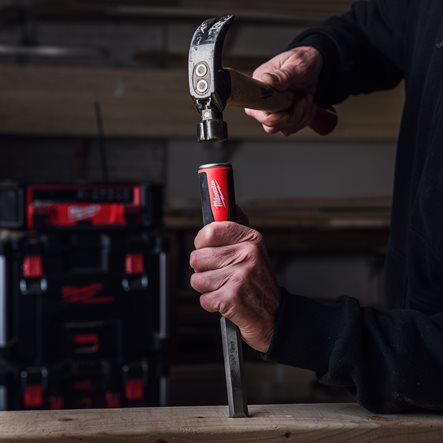 CISEAU À BOIS 19 MM - Clip brochable MILWAUKEE - 4932479894