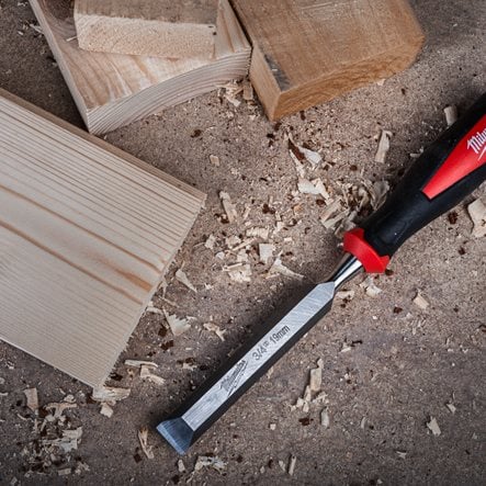 CISEAU À BOIS 19 MM - Clip brochable MILWAUKEE - 4932479894