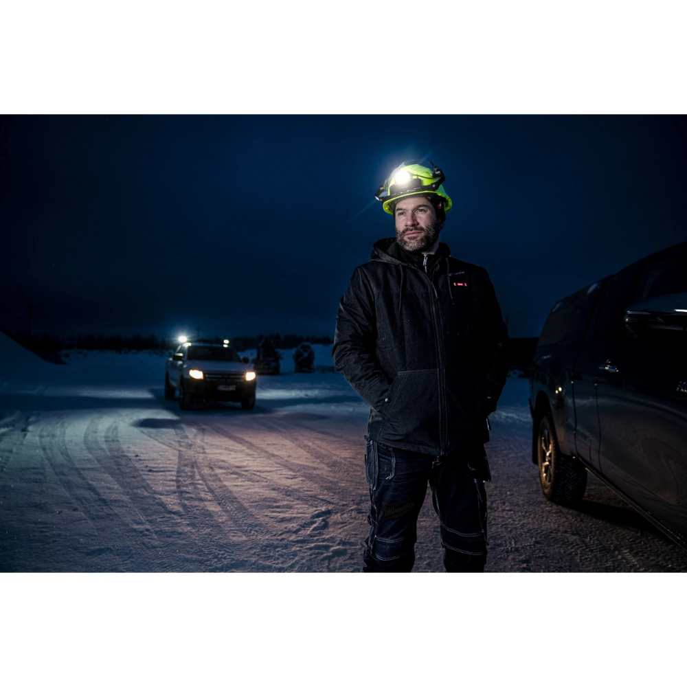 Veste à capuche noire chauffante RIPSTOP M12 taille S -  MILWAUKEE EPI - 4932480071