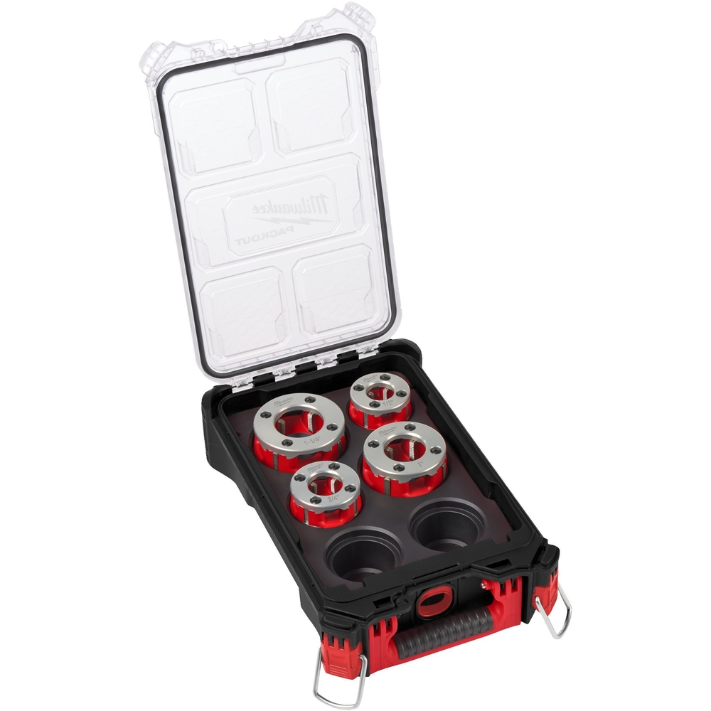 Coffret de têtes de filetage MILWAUKEE FPT114HK BSPT Alloy Packout 4932480250