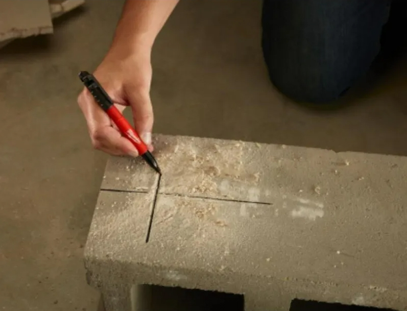 Pack de 4 marqueurs Inkzall pointe fine 1 mm - MILWAUKEE ACCESSOIRES - 4932480551