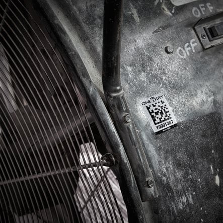 Grande étiquette QR CODE ONE-KEY large pour surface métallique Lot de 25 MILWAUKEE - 4932480562