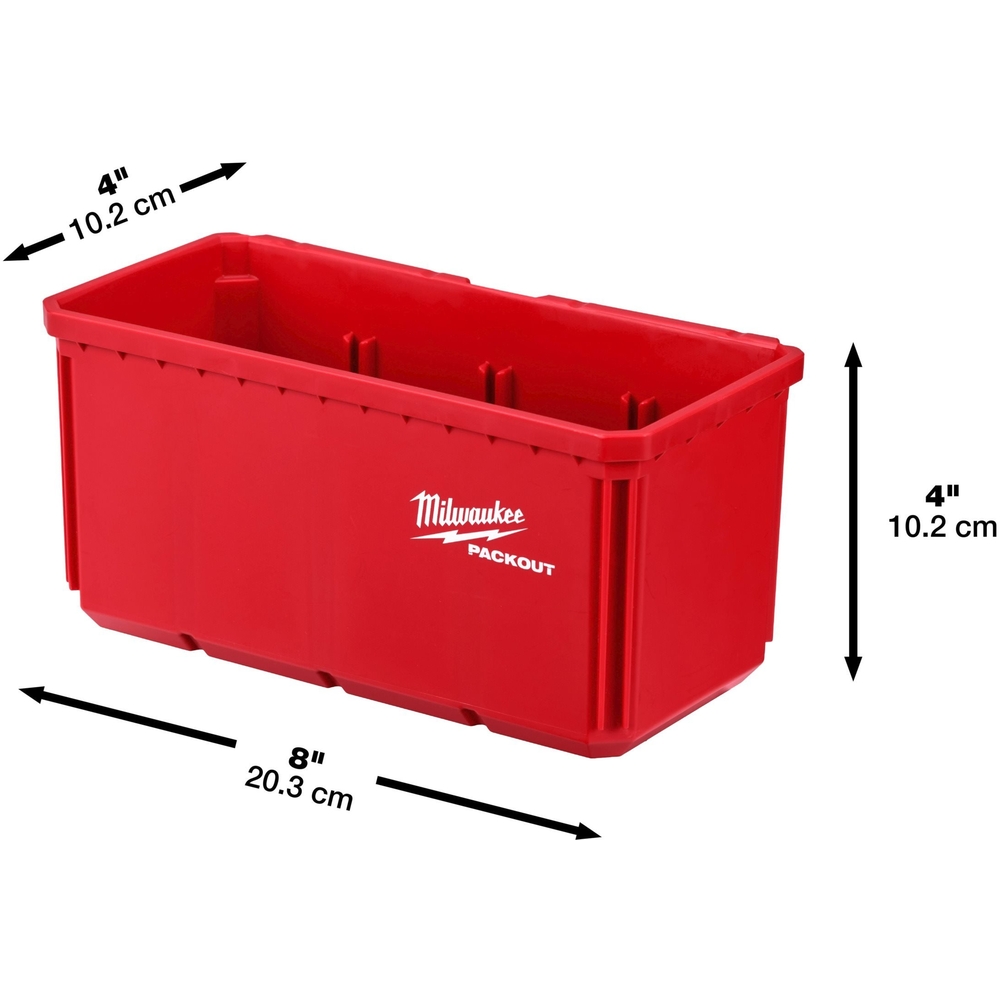 BAC PACKOUT 10X20 CM 2 PIÈCES MILWAUKEE - 4932480699