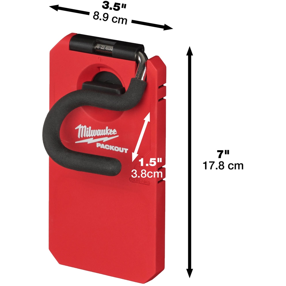 PACKOUT CROCHET DE RANGEMENT EN S MILWAUKEE - 4932480703