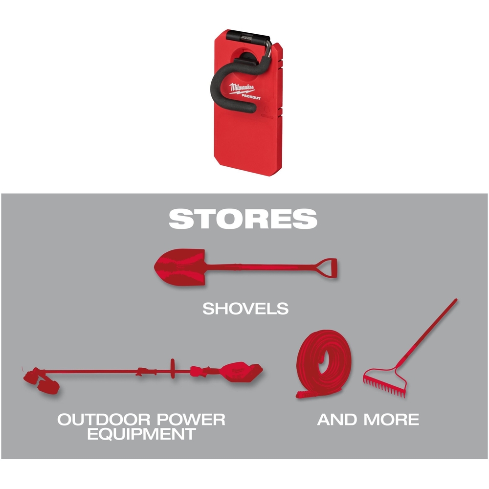 PACKOUT CROCHET DE RANGEMENT EN S MILWAUKEE - 4932480703