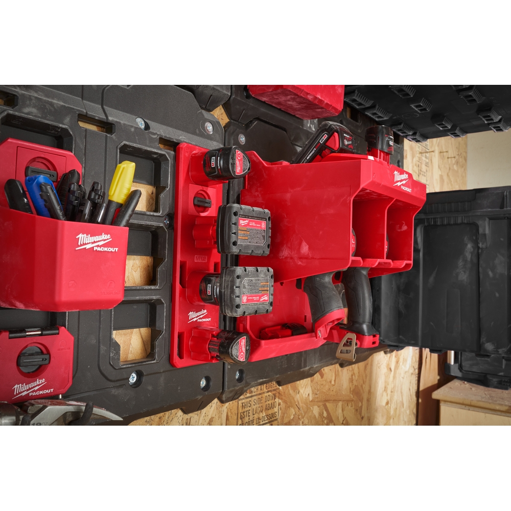 SUPPORT DE BATTERIE M12 PACKOUT MILWAUKEE - 4932480708