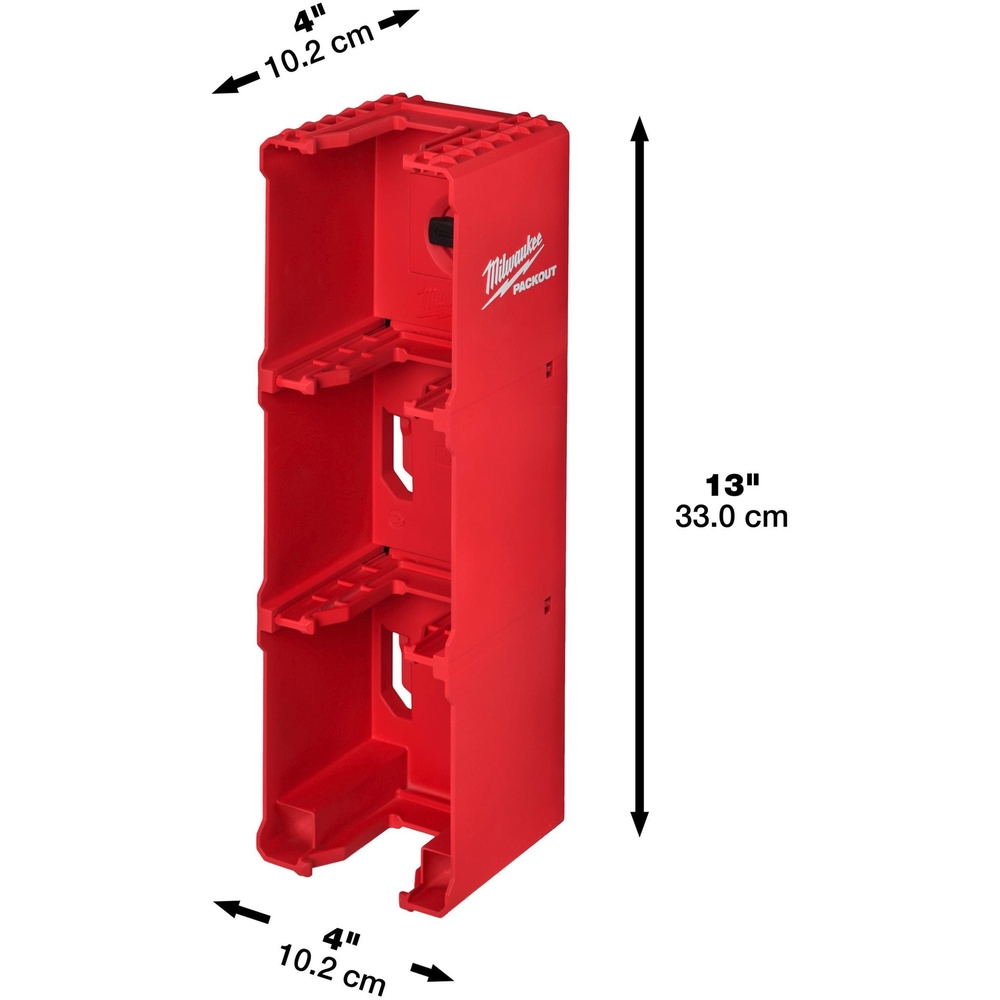 SUPPORT DE BATTERIE M18 PACKOUT MILWAUKEE - 4932480709