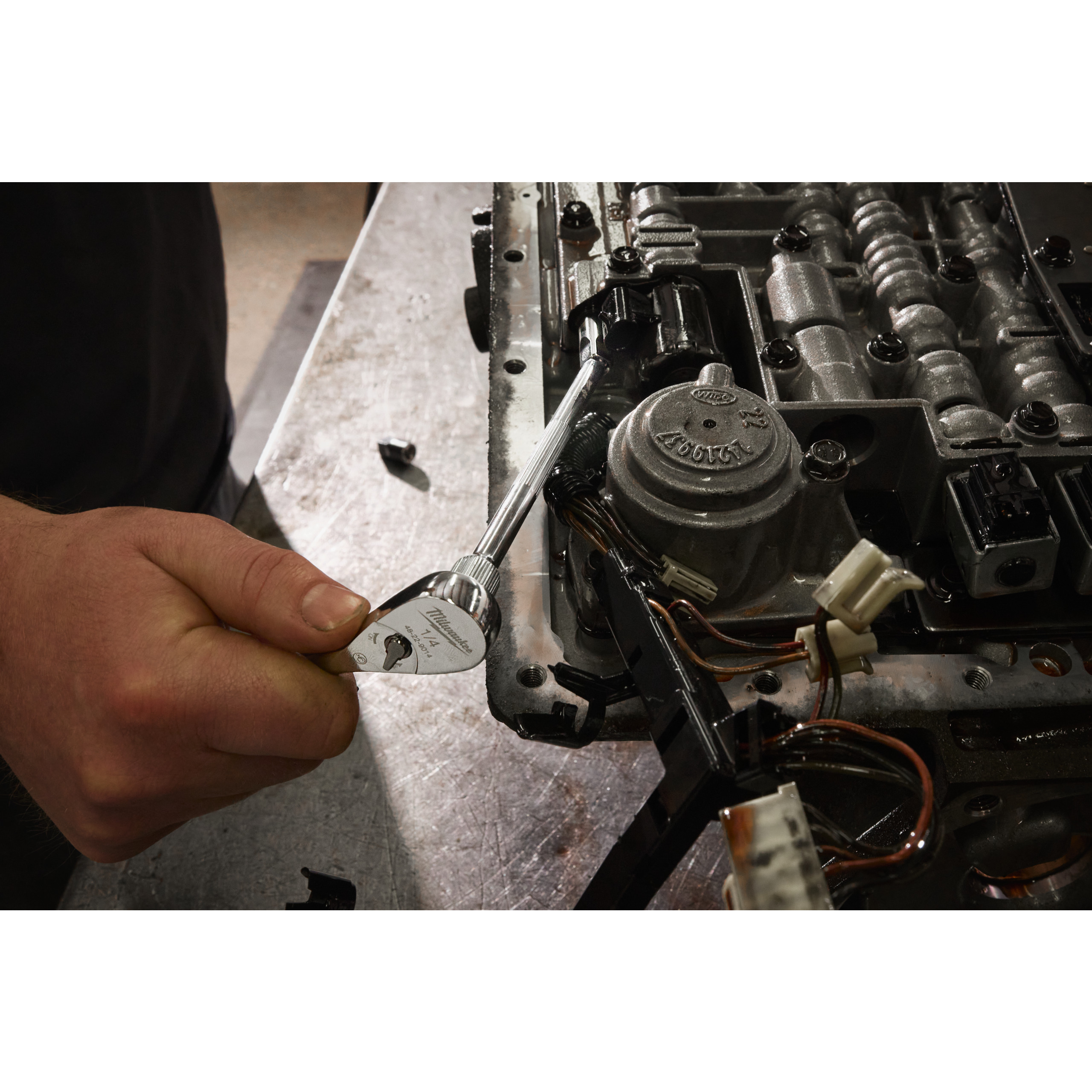 CLIQUETS 1/2 - RALLONGE DOUILLE 1/4 - MILWAUKEE - 4932480921