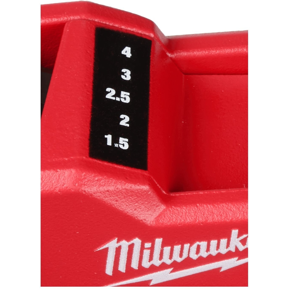 SET DE 8 CLÉS HEXAGONALES MÂLES 6 PANS MILWAUKEE - 4932480978