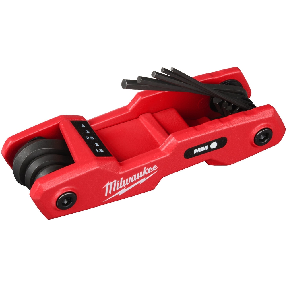 SET DE 8 CLÉS HEXAGONALES MÂLES 6 PANS MILWAUKEE - 4932480978
