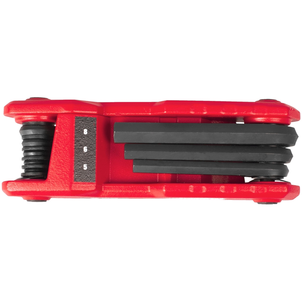 SET DE 8 CLÉS HEXAGONALES MÂLES 6 PANS MILWAUKEE - 4932480978