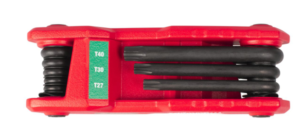 SET DE CLÉS TORX 8 PIÈCES MILWAUKEE - 4932480979