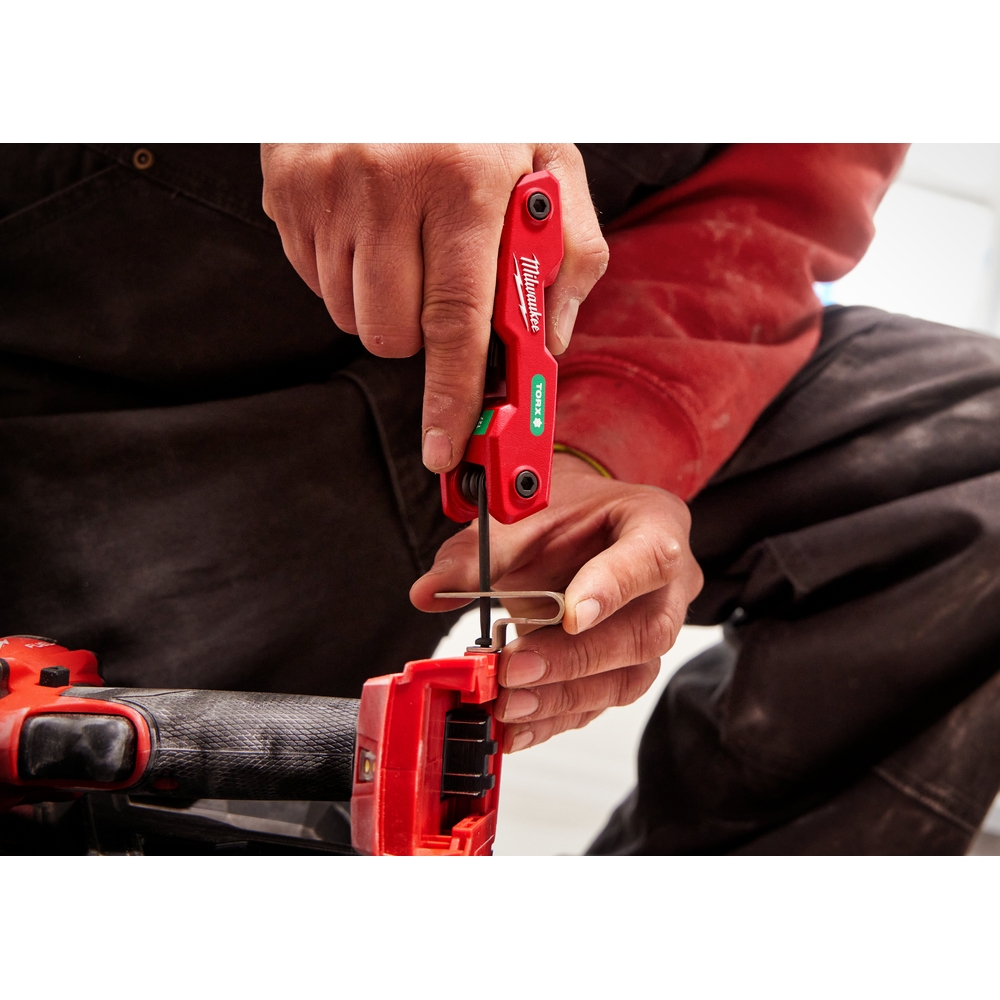 SET DE CLÉS TORX 8 PIÈCES MILWAUKEE - 4932480979