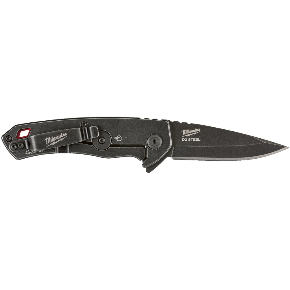 COUTEAU PLIANT HARDLINE LAME LISSE 64MM MILWAUKEE - 4932492452