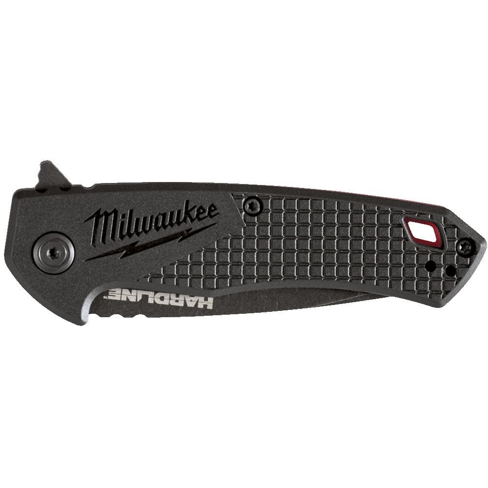 COUTEAU PLIANT HARDLINE LAME LISSE 64MM MILWAUKEE - 4932492452