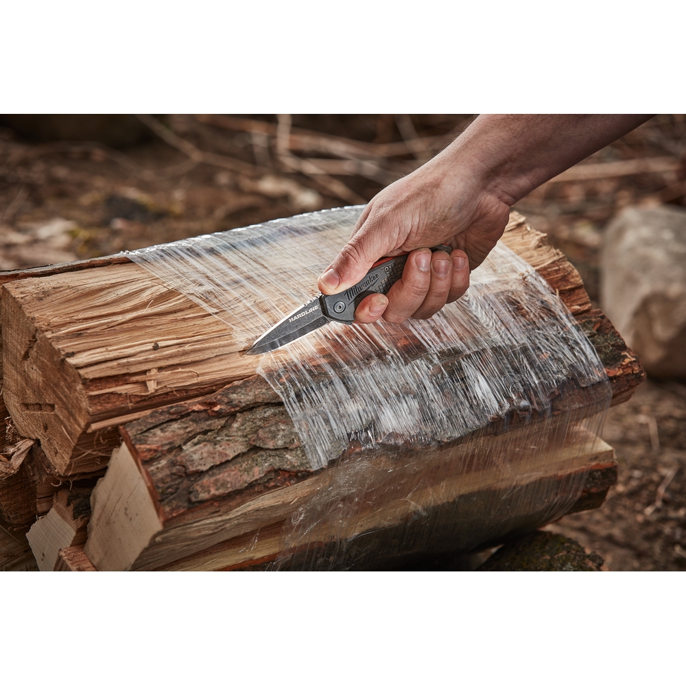 COUTEAU PLIANT HARDLINE LAME LISSE 64MM MILWAUKEE - 4932492452