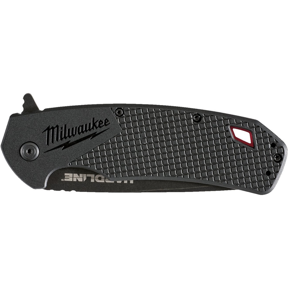 COUTEAU PLIANT HARDLINE LAME LISSE 89MM MILWAUKEE - 4932492453