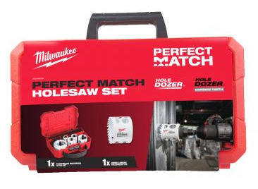PERFECT MATCH SCIES CLOCHES HOLE DOZER - MILWAUKEE - 4932492889