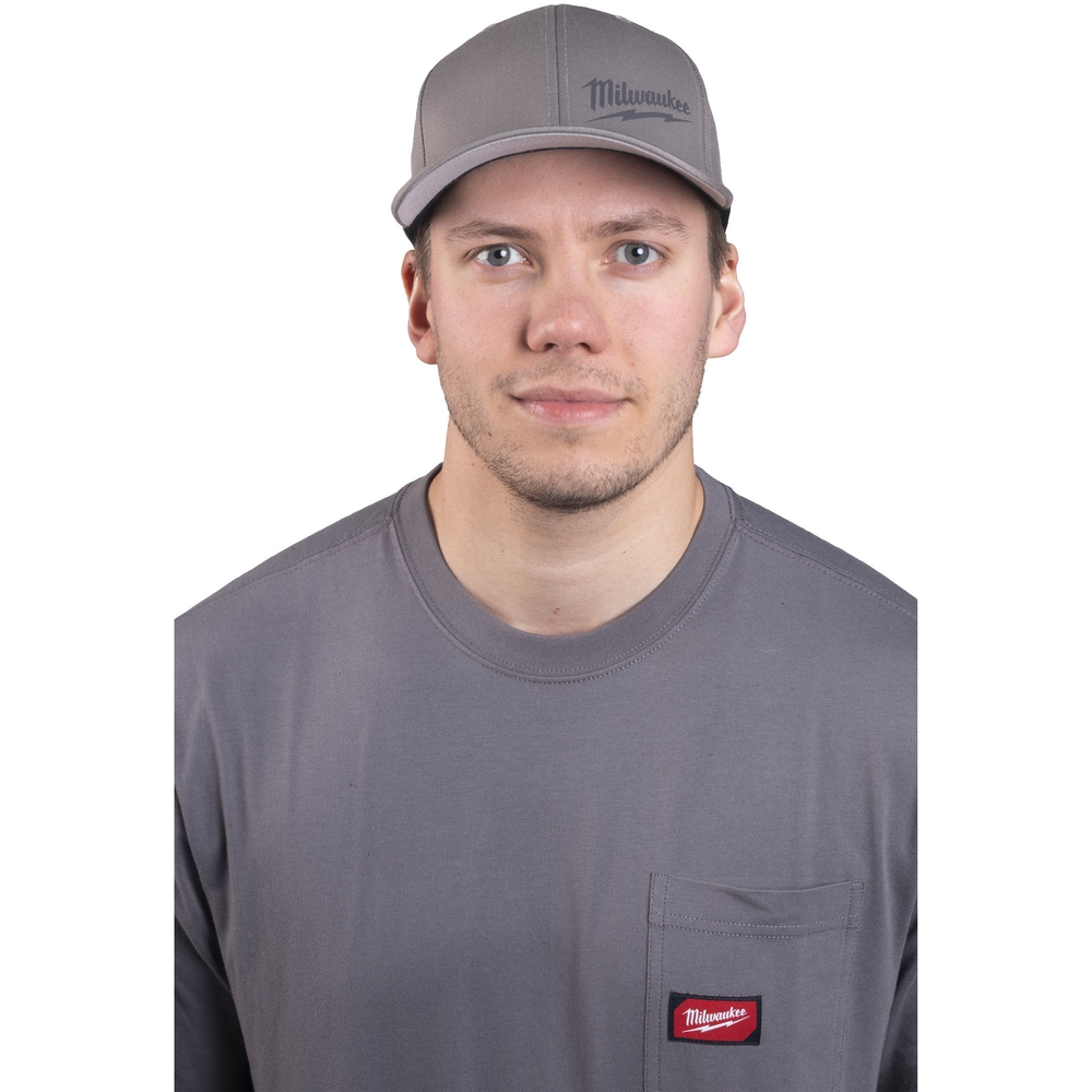 CASQUETTE BASEBALL GRISE L/XL - Blister MILWAUKEE EPI - 4932493098