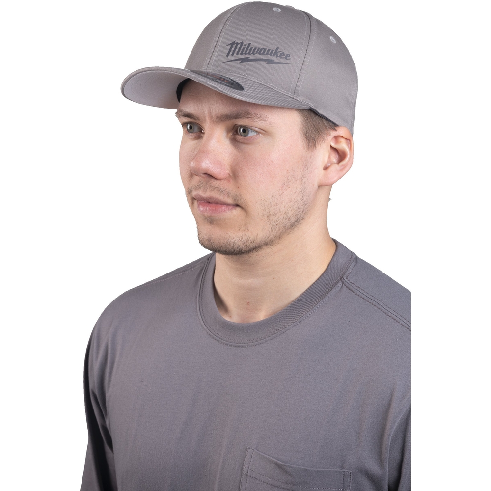 CASQUETTE BASEBALL GRISE L/XL - Blister MILWAUKEE EPI - 4932493098