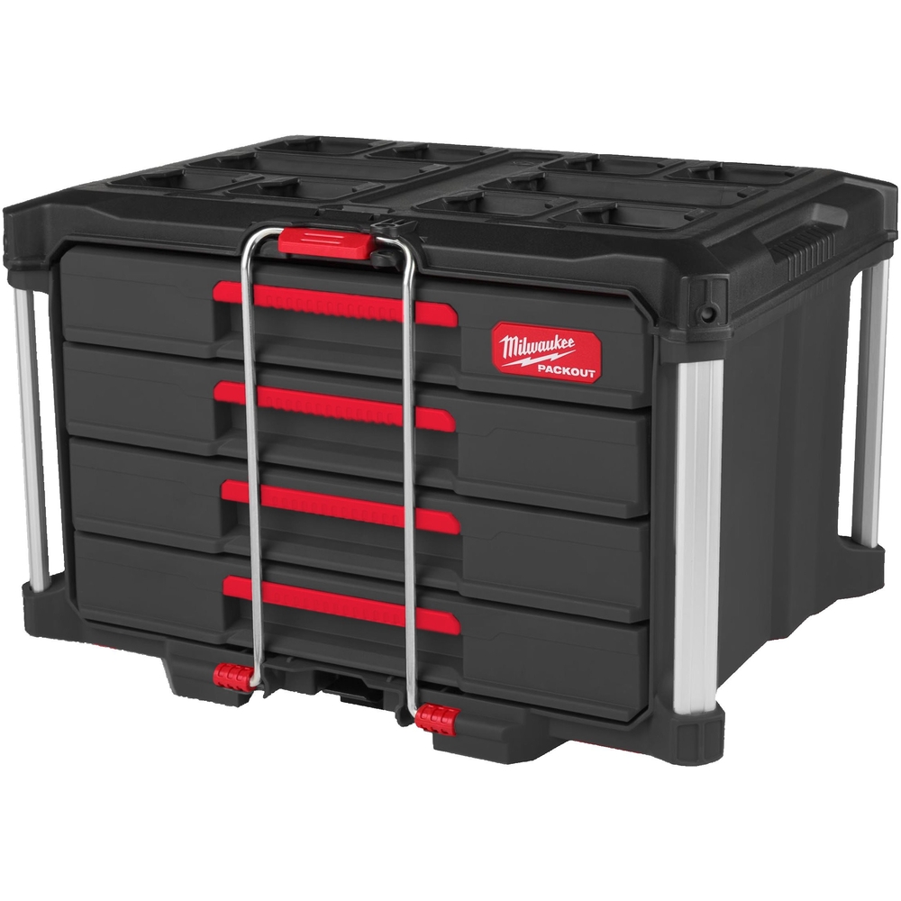 PACKOUT COFFRET 4 TIROIRS MILWAUKEE ACCESSOIRES - 4932493189