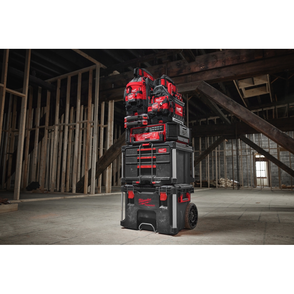 PACKOUT COFFRET 2+1 TIROIRS MILWAUKEE ACCESSOIRES - 4932493190