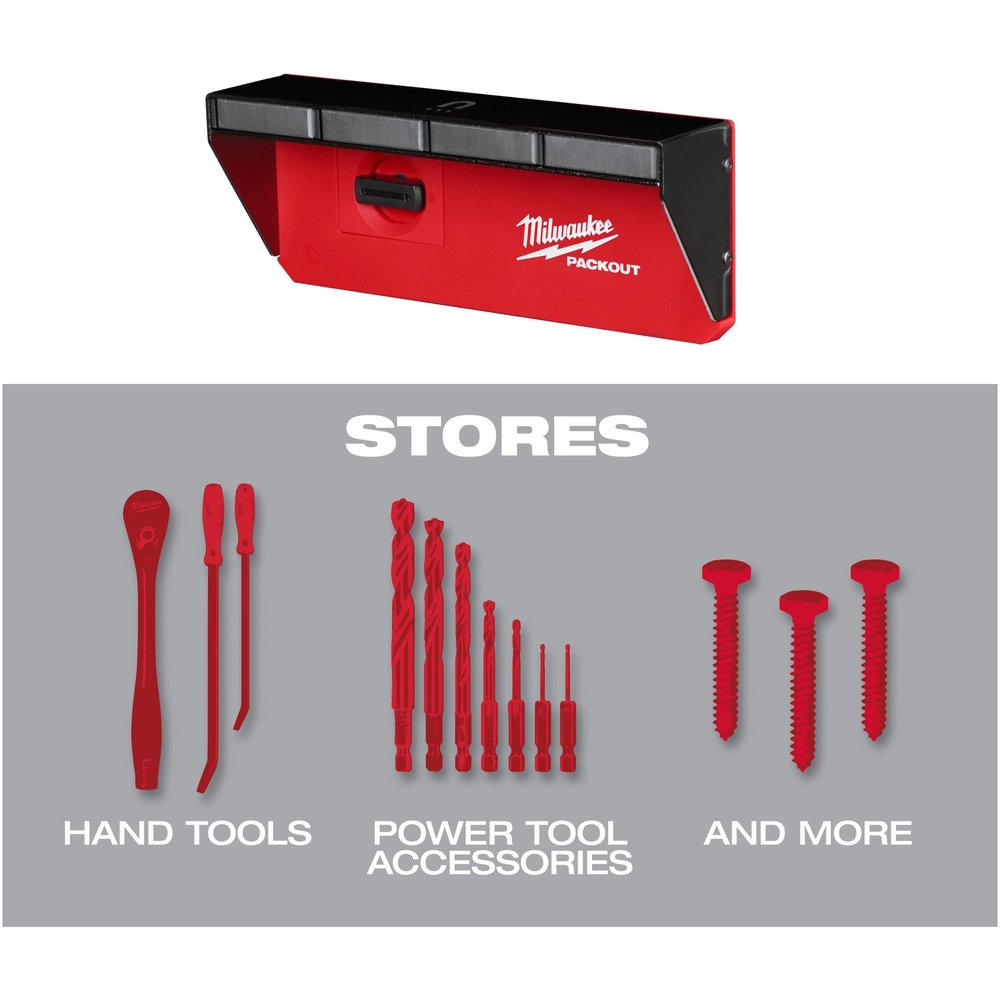 PACKOUT SUPPORT MAGNÉTIQUE - Carton MILWAUKEE ACCESSOIRES - 4932493378
