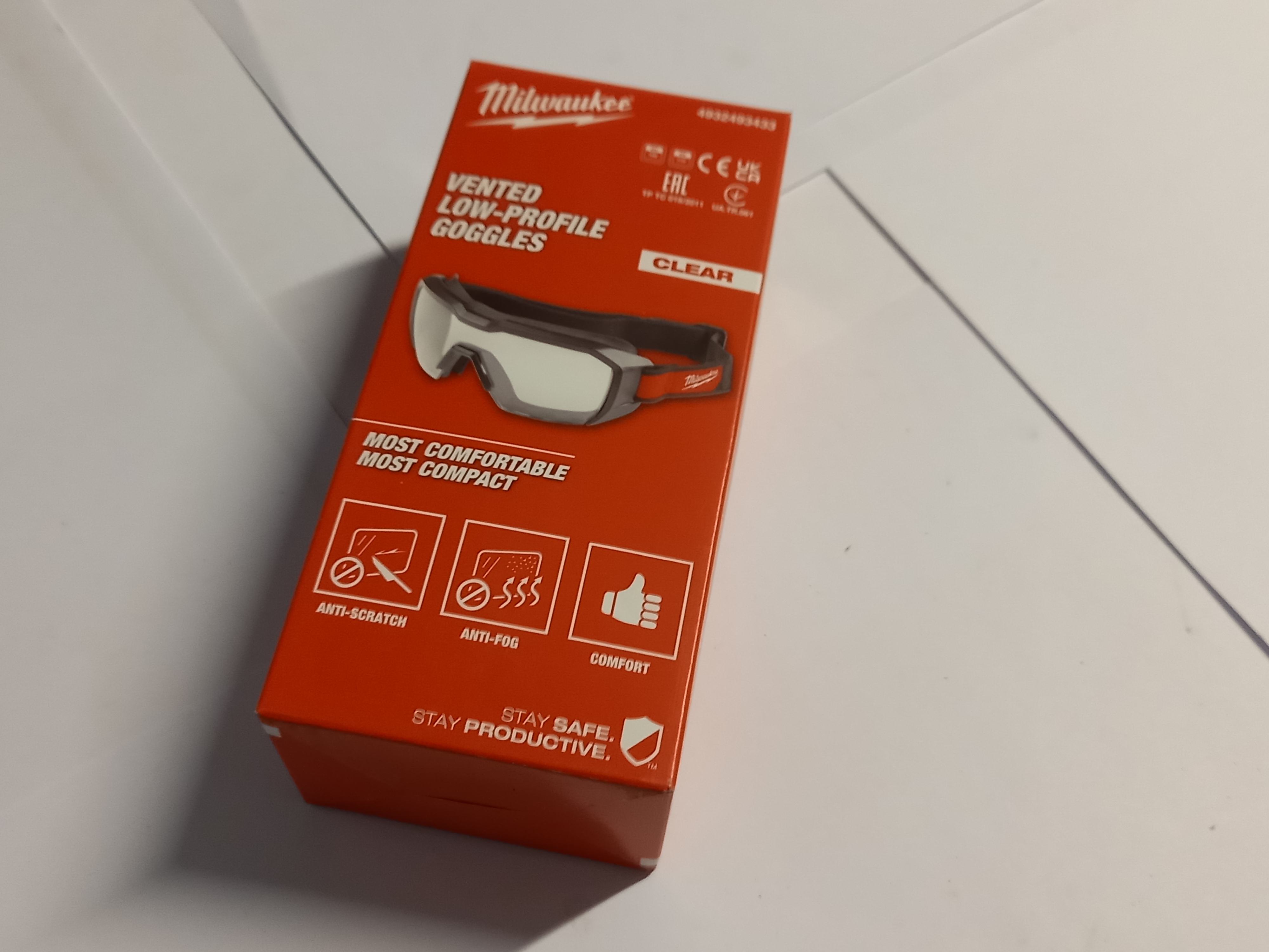 Lunette-masque Low-Profile ventilé - MILWAUKEE - 4932493433