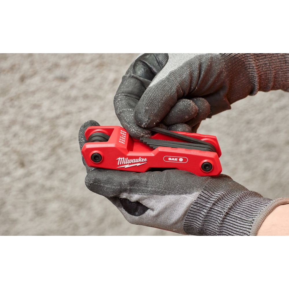 Set de 9 clés pliables MILWAUKEE - 4932493614