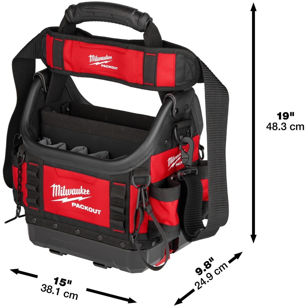 Sac à bandoulière ouvert 25cm MILWAUKEE Packout Tote Bag - 4932493622