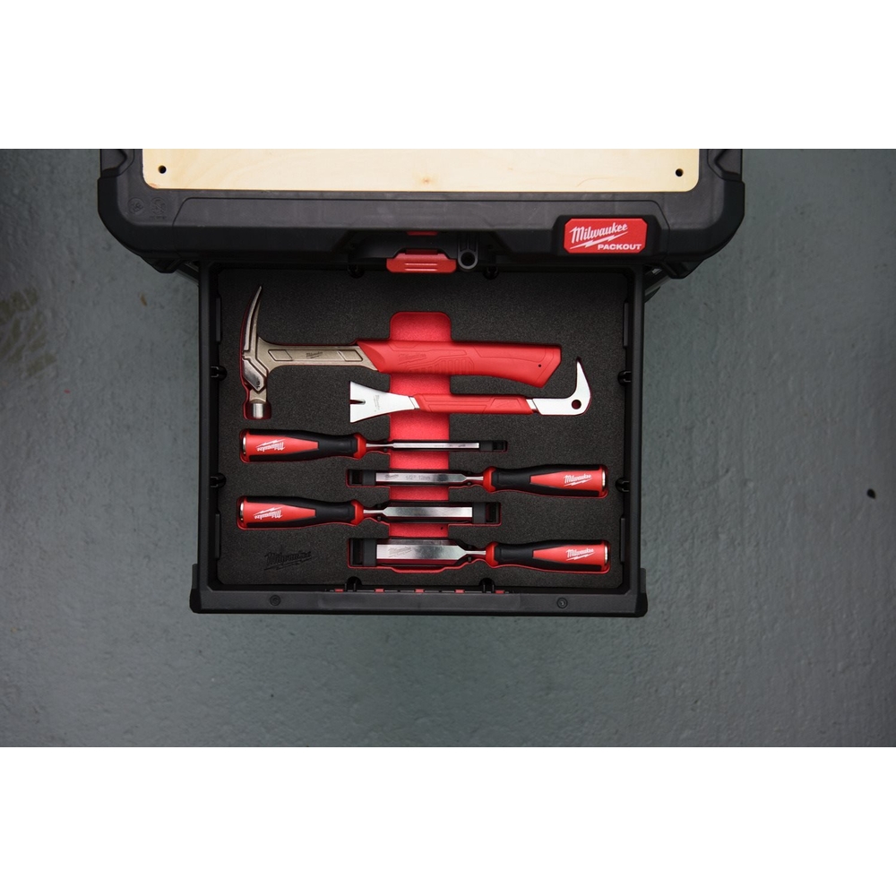 MODULE PACKOUT TIROIRS MODULE 6 OUTILS BOIS - MILWAUKEE - 4932493641