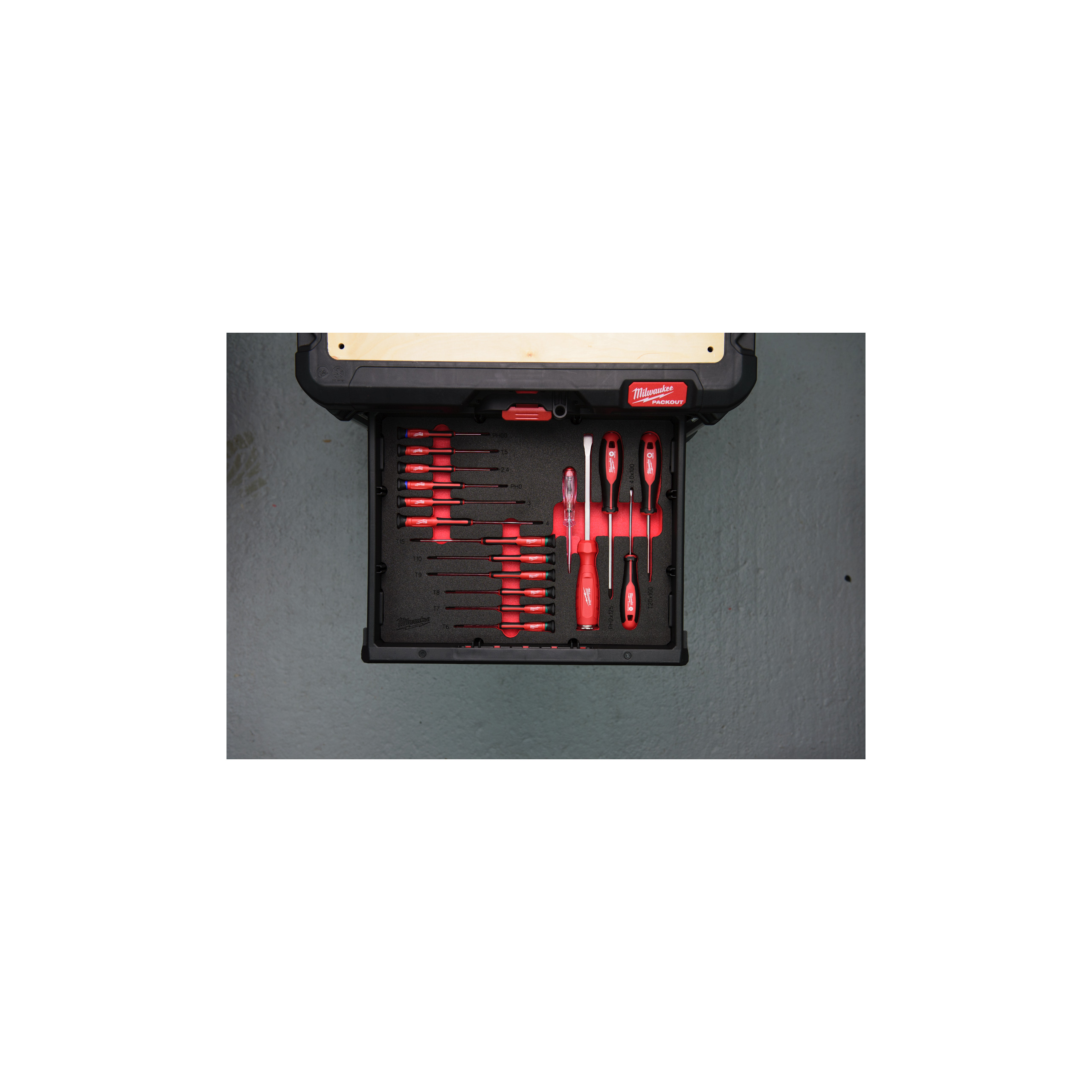 MODULE PACKOUT TIROIRS - PACKOUT TOURNEVIS - MILWAUKEE - 4932493644