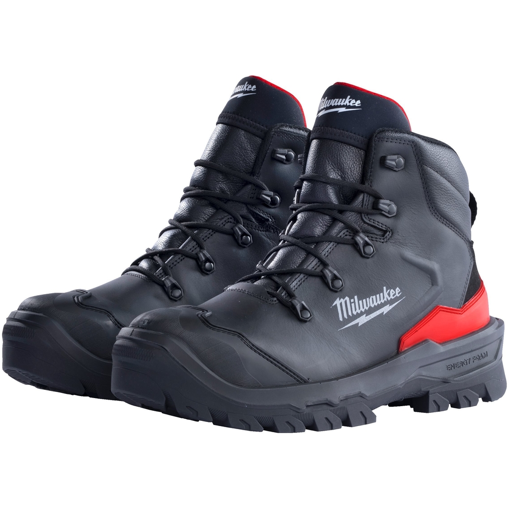 Chaussures de sécurité hautes noires ARMOURTRED S3S HRO SC FO LG SR MILWAUKEE - AMT S3S 1M110111W