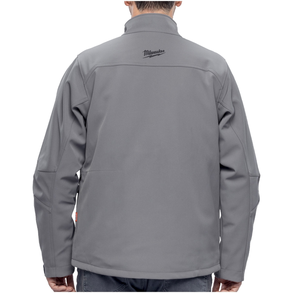 Blouson chauffant TOUGHSHELL MILWAUKEE M12 HJGREY6-0 noir
