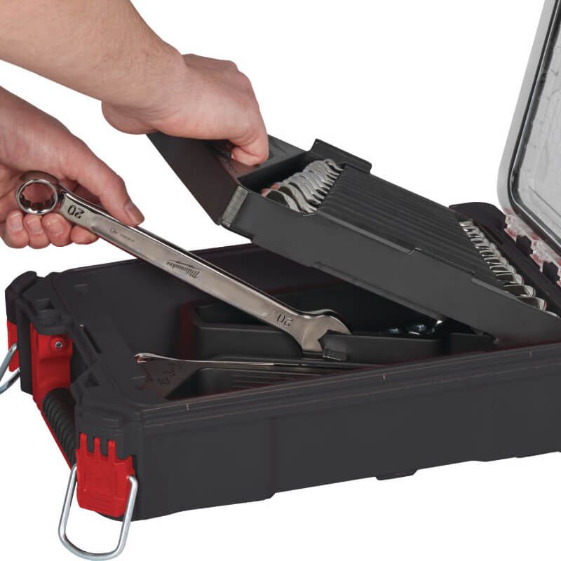 Jeu de clés mixtes MaxBite PackOut de 15 pièces - MILWAUKEE - 4932498141