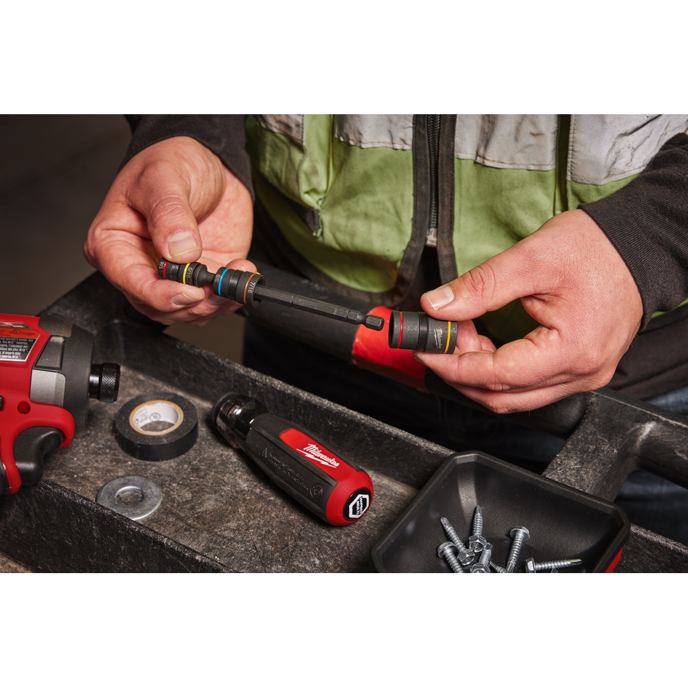 Tourne ecrou multi-embouts 6 en 1 MILWAUKEE - 4932498179