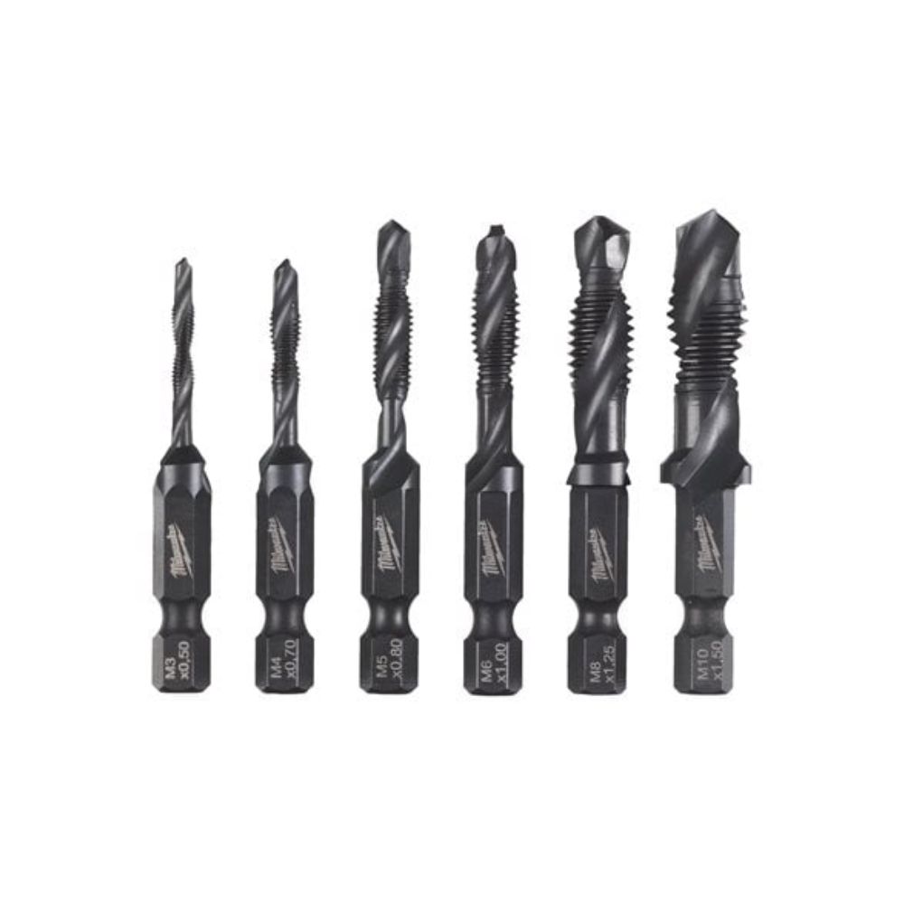 Coffret foret taraudeurs combiné HSS-G 1/4
