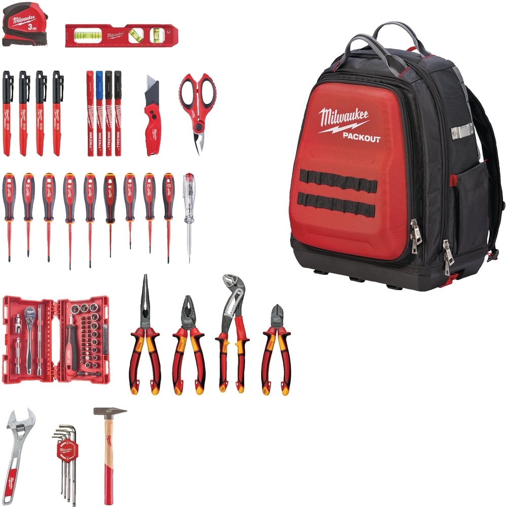 SAC À DOS ELECTRICIEN MILWAUKEE PACKOUT - 4932498407