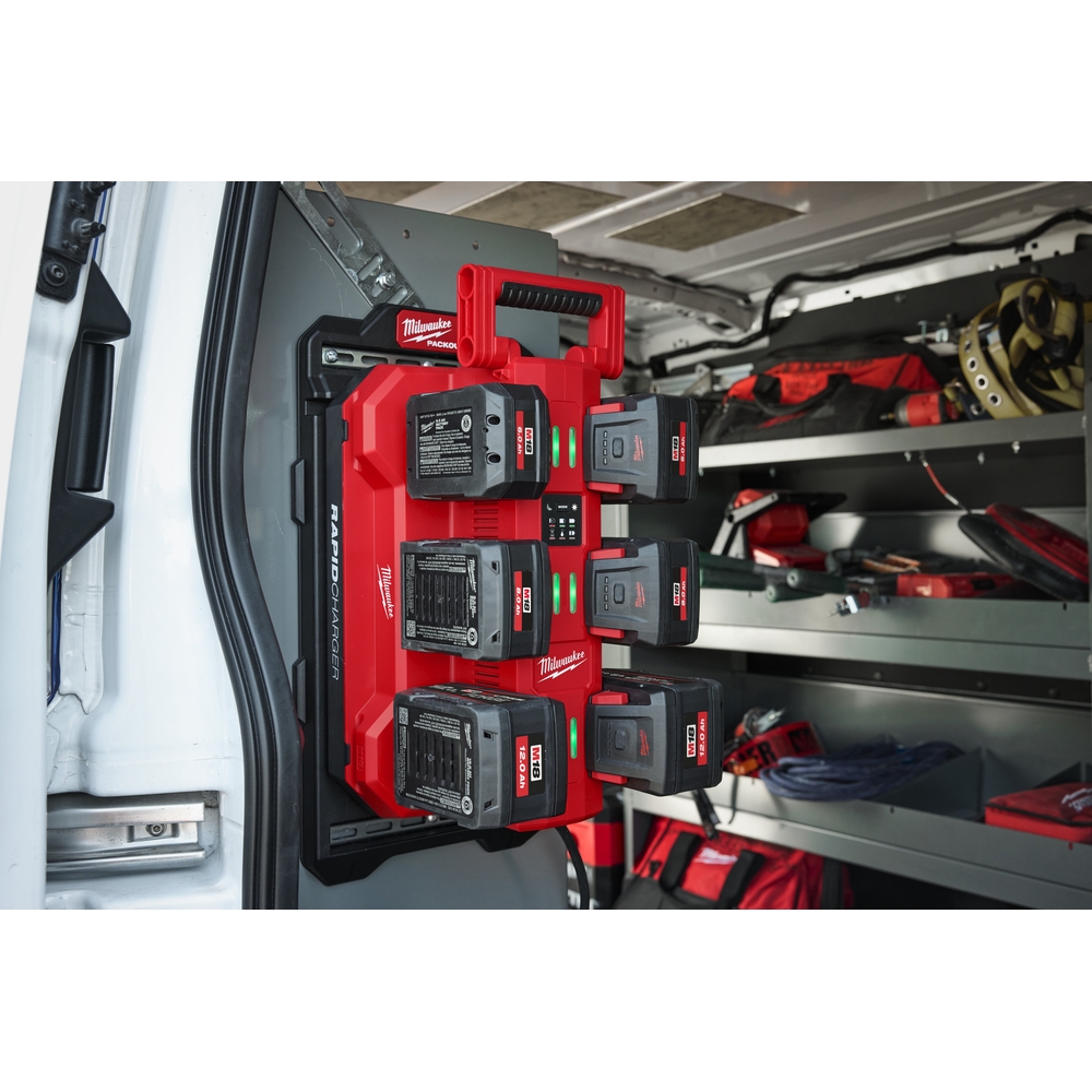 CHARGEUR 6 PORTS PACKOUT M18 MPC6 - MILWAUKEE - 4932498551