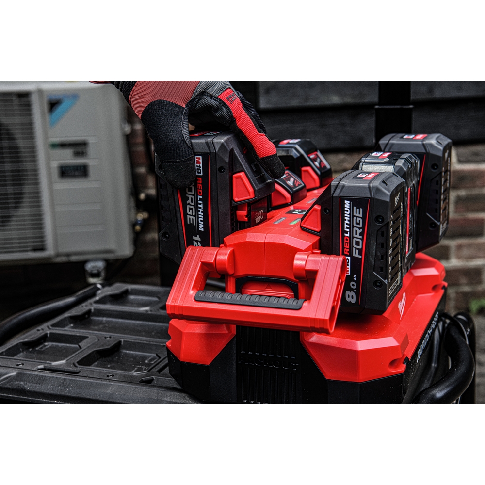 CHARGEUR 6 PORTS PACKOUT M18 MPC6 - MILWAUKEE - 4932498551