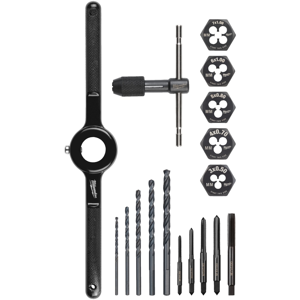 SET DE TARAUDS ET FILIÈRES METRIQUES - MILWAUKEE - 4932498720