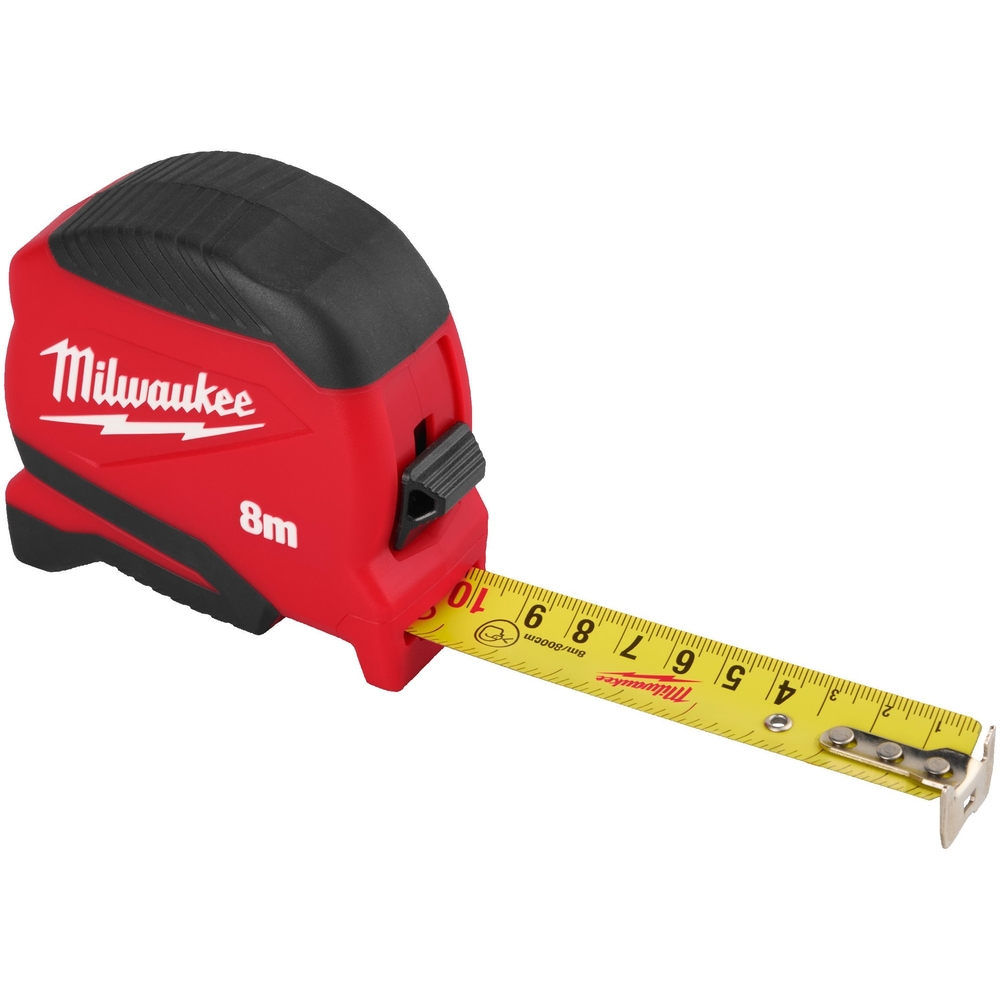 Mesure à ruban compacte pro 8m/25mm MILWAUKEE - 4932498780