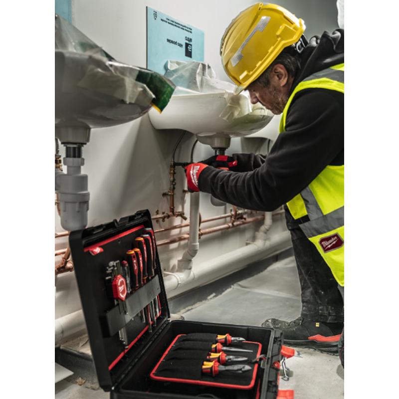 STICKER RÉFLÉCHISSANT MILWAUKEE GRIS - 4932499121