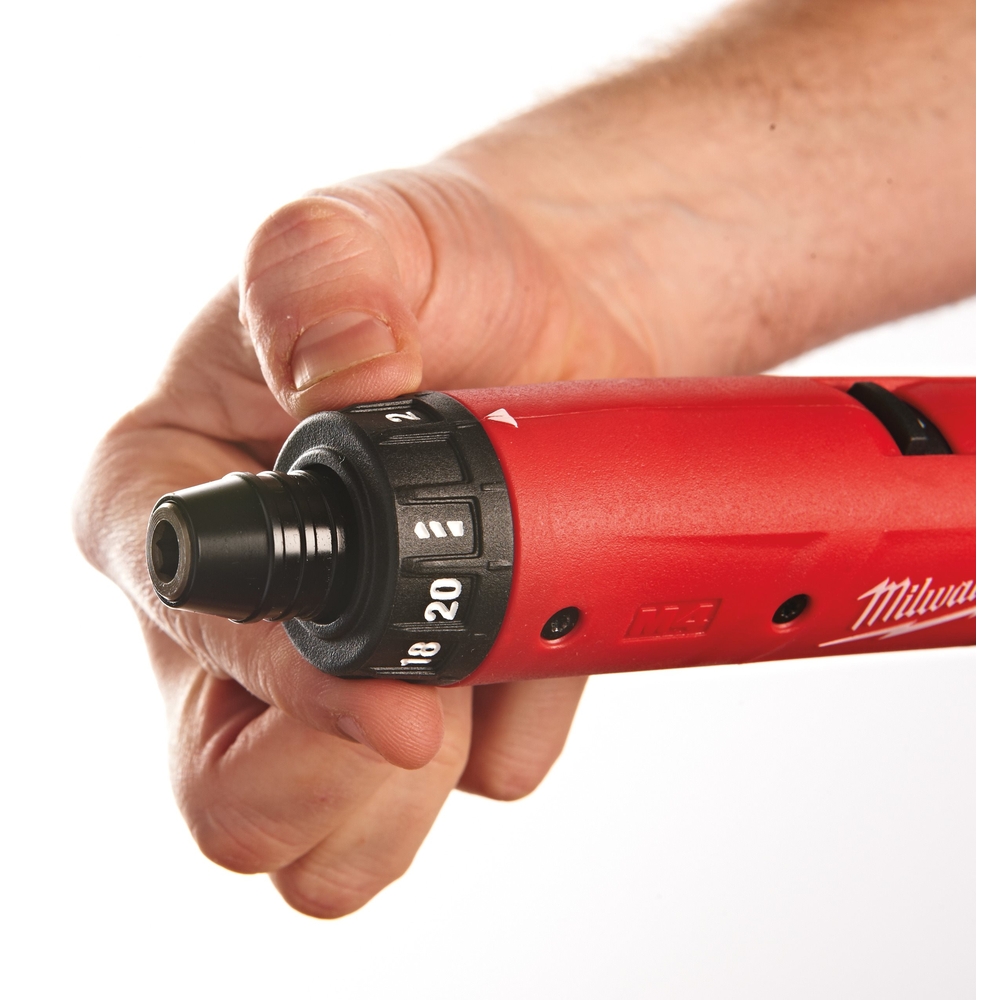 Tournevis 4 V 2,0Ah Red Li-ION, 5 Nm MILWAUKEE M4 D-202B - 4933440475