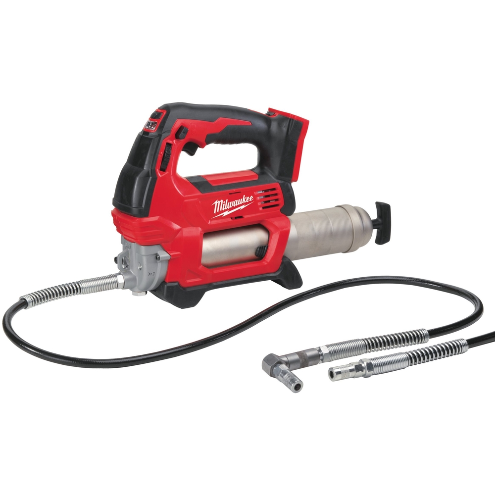 Pompe à graisse MILWAUKEE 18V 562 Bars livrée sans batteries ni chargeur en coffret M18 GG-0 - 4933440493