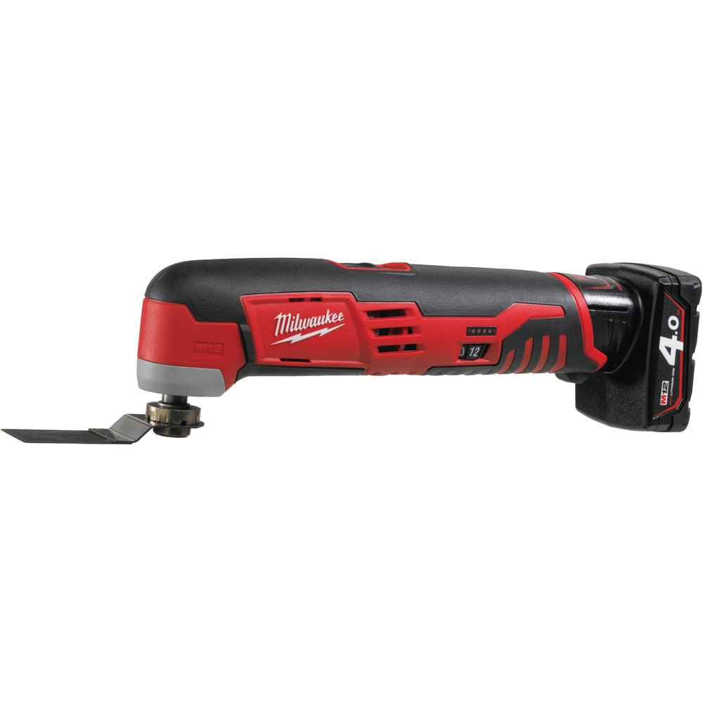 MultiTool MILWAUKEE 12V 4,0 Ah livré avec deux batteries et chargeur en sac C12 MT-402B - 4933441705