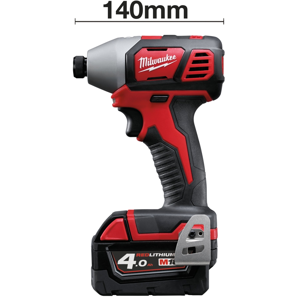 Visseuse à Chocs MILWAUKEE M18 BID-402C compacte 18V 4,0Ah - 4933443580